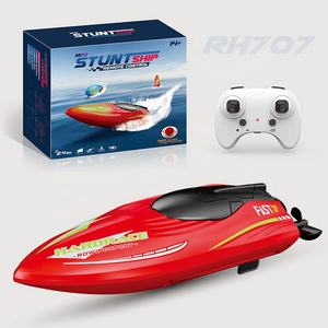 Nouveau RH707 électrique 2.4G voilier à grande vitesse 360 degrés rouler sur 10KMH télécommande RC cascadeur course hors-bord avec lumières - Product Image 4