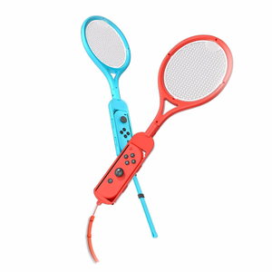 Jeu de <span class=keywords><strong>sport</strong></span> sensoriel raquette de tennis détachable pour <span class=keywords><strong>Nintendo</strong></span> <span class=keywords><strong>Switch</strong></span> /oled Twin Pack raquette de tennis - Product Image 1