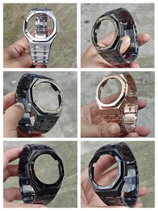 Kit de modification de boîtier de montre en fibre de carbone multicolore Xinying Premium 44 mm pour GA2100 avec option de logo personnalisé - Product Image 2