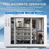Système de purification d'eau potable commercial par osmose inverse (RO) mobile industriel 500 LPH pour eau de puits