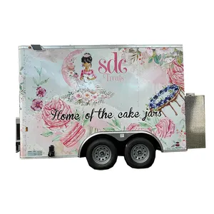 Popular Mobile Food Carts Ice Cream Trailer Mobile Food Truck For Sale