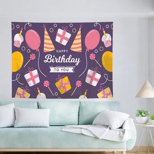 Tùy chỉnh logo in psychedelic Anime tường dệt bên trang trí treo tấm thảm Chăn dệt tùy chỉnh tấm thảm - Product Image 6