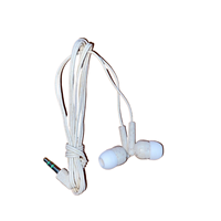 Earphone Aktif Sekali Pakai Bahan ABS+Silikon IPX-3 Tahan Air Kabel 3.5mm 120cm Suara Sempurna Gratis Ongkir Grosir