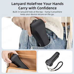Étui de protection pour stabilisateur DJI Osmo Pocket 4/Pocket 3 avec couvercle rabattable anti-poussière et rangement pour filtres - Product Image 4