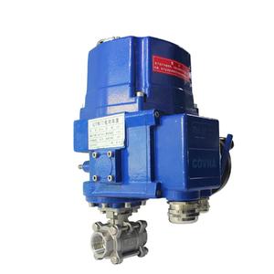 Válvula de Bola de Acero Inoxidable ASTM A351 CF8M 316 1000 WOG PSI con Actuador a Prueba de Explosiones - Product Image 2