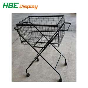 กระเป๋าผ้าฝ้ายแบบถอดได้รถเข็นของโค้ชเทนนิสพร้อมรถเข็นเก็บลูกบอลสำหรับการเรียนการ<span class=keywords><strong>สอน</strong></span>เทนนิสรถเข็นช้อปปิ้งและรถเข็น - Product Image 5