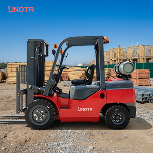 מלגזה דו-דלנית דלק (גז) LINOTR 3-5 טון, מנוע EPA, גז LPG, גובה הרמה 3-5 מטר. - Product Image 4