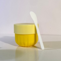 Crèmes pour le visage et le corps de qualité alimentaire 50-500ml lotion gommage pot de pâte 250g boîte cosmétique en plastique à vis pour les soins de la peau stockage du sucre