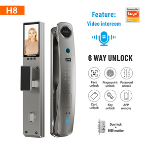 Precio al por mayor Tuya Smart Lock con Palm 3D Face <span class=keywords><strong>Door</strong></span> Lock Wifi App <span class=keywords><strong>Control</strong></span> remoto Bloqueo biométrico de huellas dactilares completamente automático - Product Image 2