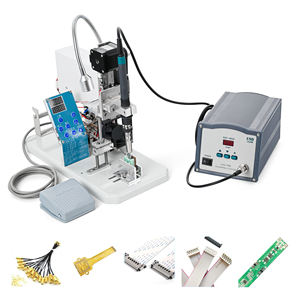 Machine à souder de bureau semi-automatique pour connecteurs de câbles USB, LED et PCB, soudage électronique avec contrôle PLC - Product Image 2