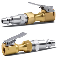 Amazon US US-Spec Copper Casting Reinforced Quick-Connect Male Connector for Tires with OLIVER Car Fitment Inflation Nozzle