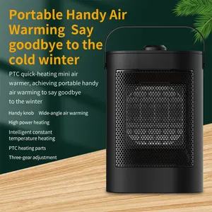 Good Quality Bottom Anti Fall PTC Ceramic 1200w Mini Portable Fan Heater For Home Office