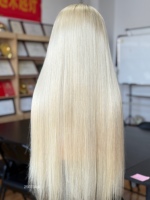 SHY 13x5 HD Lace Front Wig Human Raw Hair Salon Color Straight Custom Length Natural Parting OEM ODM