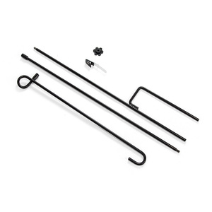 Gasser stampa personalizzata 12x18 pollici bandiera stagionale Banner bandiera da giardino in lino con stampa fronte-retro con supporto in acciaio - Product Image 6