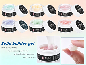 Gel Sólido Antiadherente para Construcción <span class=keywords><strong>de</strong></span> <span class=keywords><strong>Uñas</strong></span>, Gel Acrílico Poly para Extensión <span class=keywords><strong>de</strong></span> <span class=keywords><strong>Uñas</strong></span>, Acabado <span class=keywords><strong>Mate</strong></span> 3D para Esculpir <span class=keywords><strong>Uñas</strong></span>, Proveedor <span class=keywords><strong>de</strong></span> <span class=keywords><strong>Uñas</strong></span> Personalizadas ODM - Product Image 2