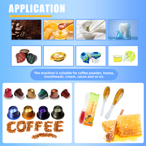 Tự động quay bột làm nhôm k Cup và Pod Filler rỗng Nespresso cà phê viên nang điền niêm phong máy - Product Image 3