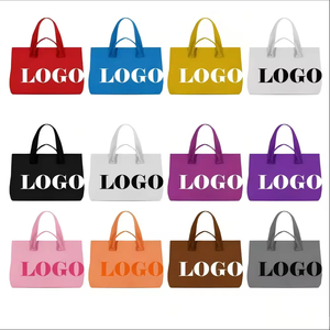 Fashion Women's Jacquard Tote Bags Large Knit Carryall with Custom Branding for Retail and Promotion