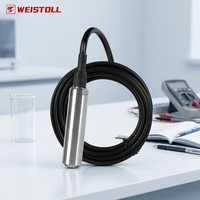 Weistoll 304 Edelstahl Flüssigkeitsstandsensor Auto-Controller Anzeigepanel IP68 Schutz für Haushalt und Industrie