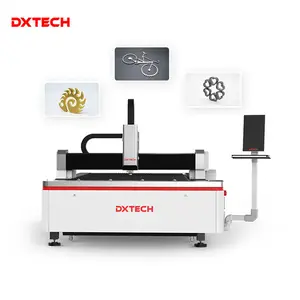 DXTECH Raycus 1000w 3015 1500X3000 Aluminium Fiber Laser Cutting Machine Industrial Laser Equipment