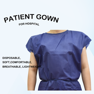 <span class=keywords><strong>Blouse</strong></span> <span class=keywords><strong>jetable</strong></span> pour patients hospitalisés - Product Image 2