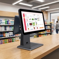 Terminal Punto de Venta Todo en Uno con Pantalla Táctil Android de 15 Pulgadas para Restaurante