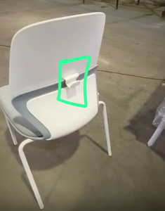 Chaise de conférence ergonomique en plastique empilable personnalisée pour bureau, salle à manger, formation et réunion, avec coussin de siège – Vente directe usine - Product Image 6