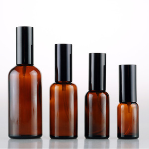 Производство MUB 10 мл 20 мл 30 мл янтарная стеклянная бутылка с эфирным маслом с распылителем - Product Image 4
