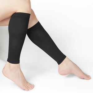 20-30mmHg Noir Polyamide Elatane Médical Gradué Compression Mollet Manches Chaussettes pour Varices - Product Image 4