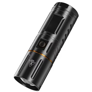 Siêu Sáng Đèn Pin 5000MAh Pin Ngân Hàng Điện Hiển Thị Trắng Laser LED Type-C USB 5000 Lumens Zoomable Đi Bộ Đường Dài Ngoài Trời Torch - Product Image 1