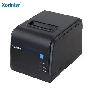 Xprinter XP-A260N Máy In Hóa Đơn Nhiệt Chính Xác 80Mm 3 Inch Máy In Nhà Bếp Có Đèn Báo Động