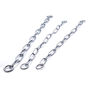 Cromo Chapado en cadena de Metal <span class=keywords><strong>Collar</strong></span> para cachorro perros - Product Image 5