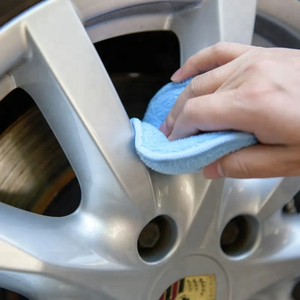 Microfiber lembut kecerahan tinggi spons pembersih mobil multi-guna aplikator lilin dengan bantalan busa tas poles mobil Termasuk - Product Image 2