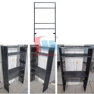 Panneau de signalisation extérieur durable et stable pour l'<span class=keywords><strong>immobilier</strong></span>, support en métal en forme de H, support de sol pour panneau publicitaire - Product Image 4