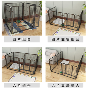 Haute qualité extérieur intérieur fil de fer lourd devoir pliable <span class=keywords><strong>cage</strong></span> pour chien de compagnie vente chaude chat clôtures chenil exercice playPens - Product Image 6