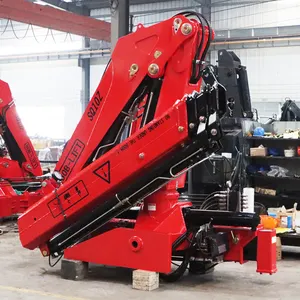 BOB-LIFT 10 Ton Hydraulic Truck Mounted Crane With Folding Arm