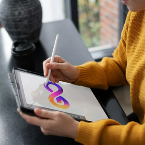Conception de logo professionnelle pour les marques graphiques utilisant Mac, tablettes numériques, outils vectoriels et créativité multimédia - Product Image 4