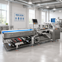 Machine d'emballage horizontale RHBB430, automatique, longueur de sac réglable, pour l'emballage de nouilles et d'aliments surgelés