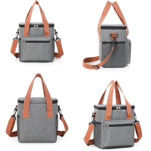 MKW3031 Nouveau <span class=keywords><strong>Sac</strong></span> <span class=keywords><strong>Isotherme</strong></span> <span class=keywords><strong>de</strong></span> Repas en Tissu Oxford et Feuille d'Aluminium avec Bandoulière pour <span class=keywords><strong>Pique</strong></span>-<span class=keywords><strong>Nique</strong></span>, Camping, Sport et Voyage - Product Image 4