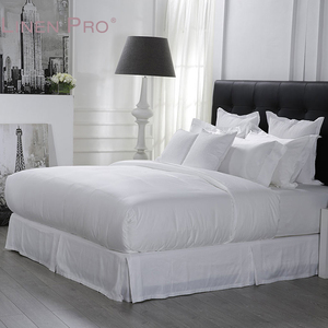 Parure de lit de luxe pour hôtel à Dubaï, taille king, tissu en polycoton, draps, housse de couette - Product Image 6