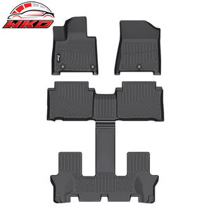 Alfombrillas antideslizantes para Hyundai Santa Fe Hybrid 2024-2025, para todo tipo de clima, TPE, moldeadas en 3D, impermeables - Product Image 1