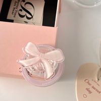 Tschick mignon attraction magnétique arc rose étui de téléphone adapté pour iPhone 15 14 13 12 Pro Max couverture arrière fille cadeau