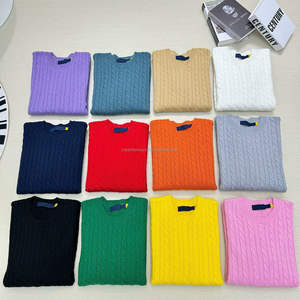 Maglione Personalizzato da Uomo Girocollo a Maniche Lunghe Pullover Basico Unisex in <span class=keywords><strong>Cotone</strong></span> e Lana Maglioni da Uomo - Product Image 2