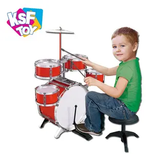 KSF热卖教育6件组合爵士乐器儿童玩具儿童鼓套装