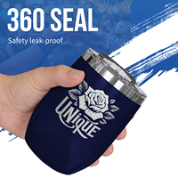 Thermos de voyage personnalisé en acier inoxydable écologique de 12 oz/350 ml, isolation thermique de 6 à 12 heures, design moderne, cadeaux promotionnels