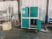 Machine de granulation et de recyclage à haute vitesse SJ-120, capacité de 150 kg/h, refroidissement par air, pour film plastique PE/PP et sacs usagés, avec découpeuse de film.