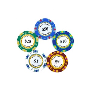 Miễn Phí Thiết Kế Tùy Chỉnh Mẫu Gốm Poker <span class=keywords><strong>Chip</strong></span> Casino Phụ Kiện Texas Blackjack Poker <span class=keywords><strong>Chip</strong></span> Miếng - Product Image 2