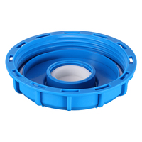 Couvercle de réservoir IBC en plastique de 6 pouces/couvercle respiratoire avec filetage de contrefort de 2 pouces pour raccords de tuyauterie couvercle anti-poussière IBC