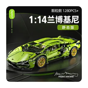 1:14บล็อกของเล่นสำหรับเด็กรุ่นขายดีเข้ากันได้กับเทคนิก legoing RC Super Racing Car Building Blocks