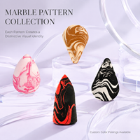 Esponja de Maquillaje Cosmética sin Látex con Logotipo Personalizado, en Oferta, para Programas de Regalos Promocionales
