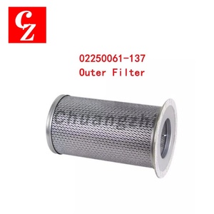 Séparateur d'air et d'huile de haute qualité compatible 02250061-137 02250061-138 pour compresseur Sullair Ls16-100, pièces de compresseurs industriels - Product Image 2